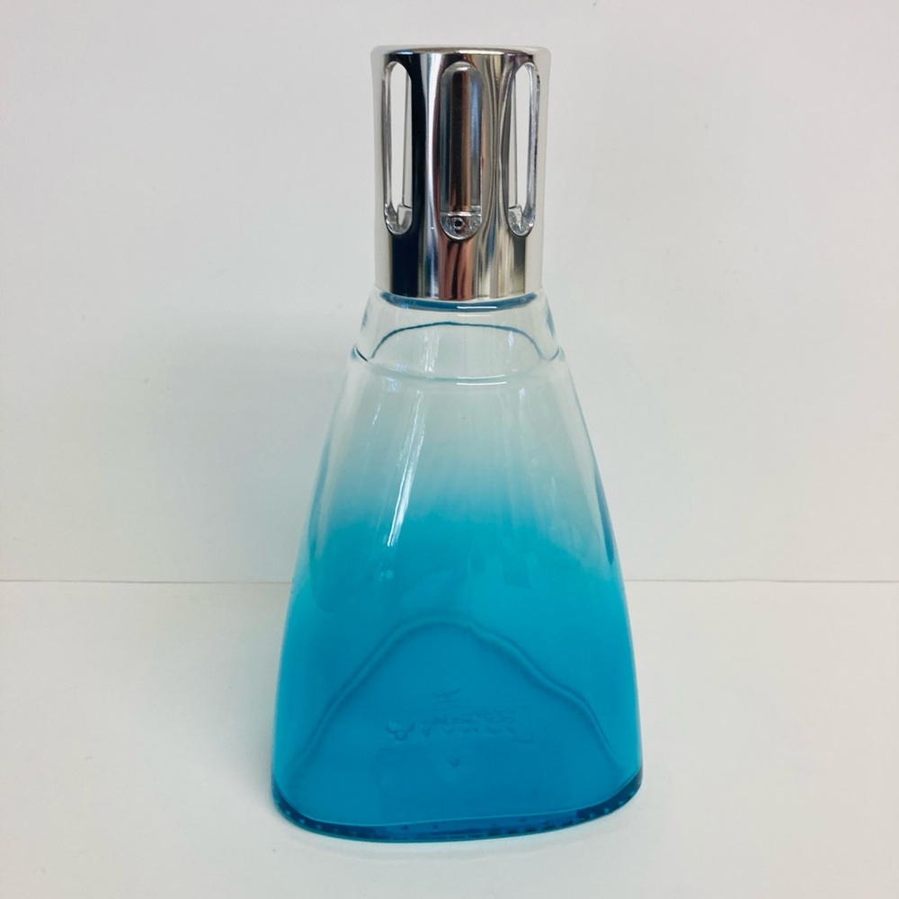 Lampe Berger turquoise and clear ombre fragrance lamp new